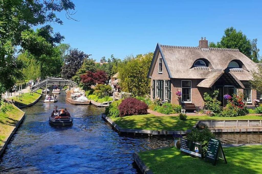 Tiny House Giethoorn Villa Eksteriør bilde